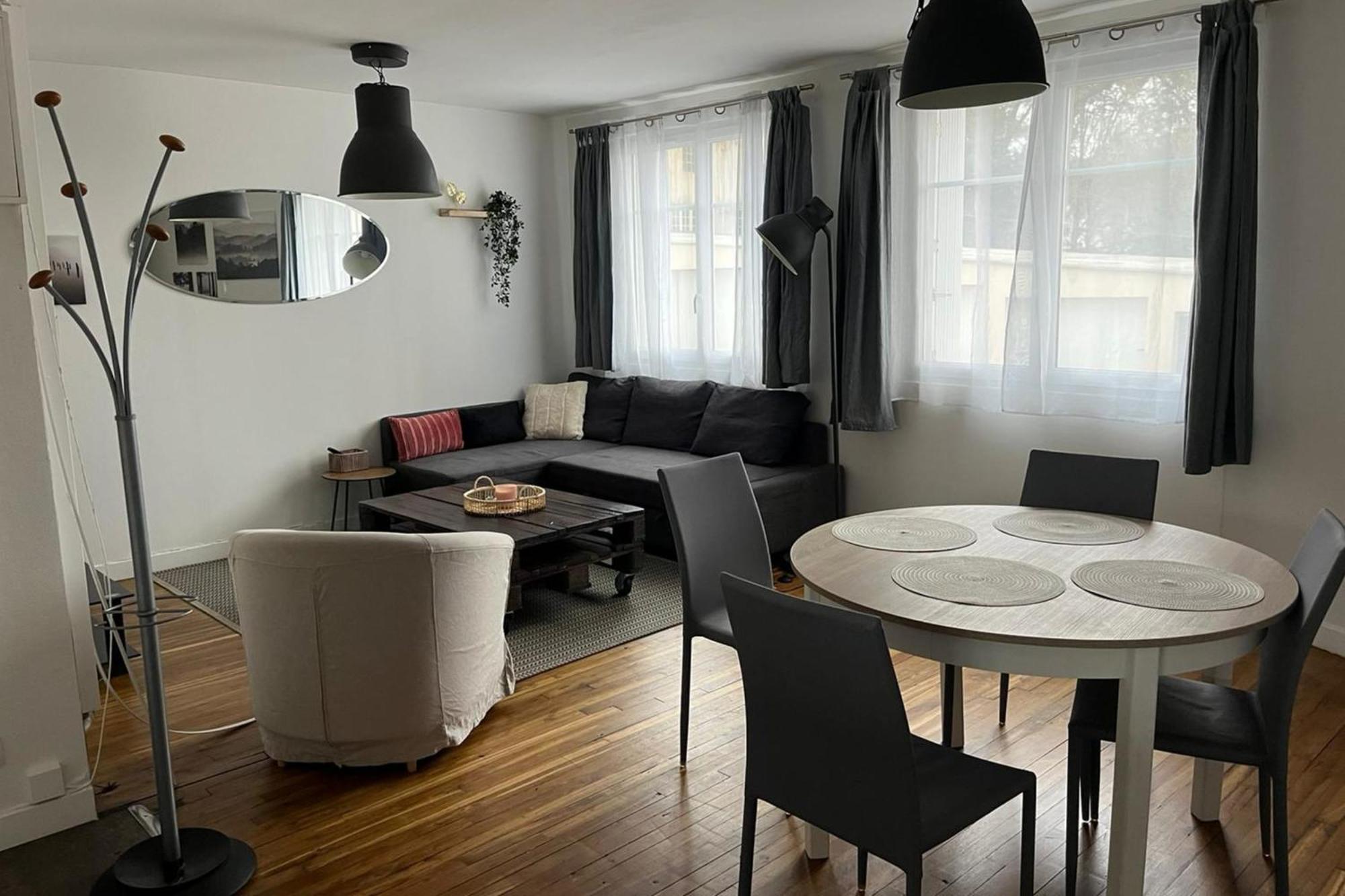 Charming Cozy Nest In Nantes Apartment Exterior foto
