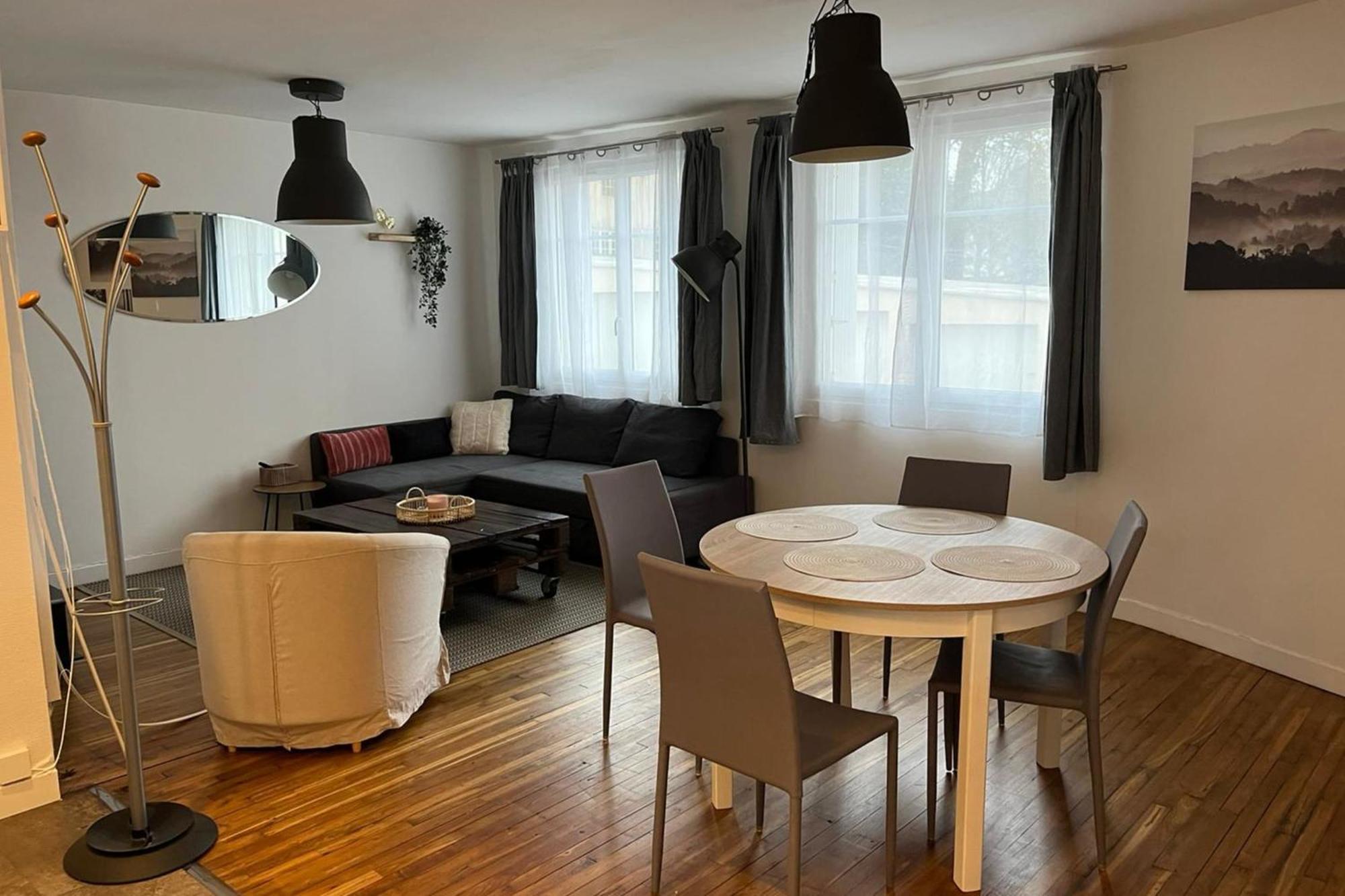 Charming Cozy Nest In Nantes Apartment Exterior foto