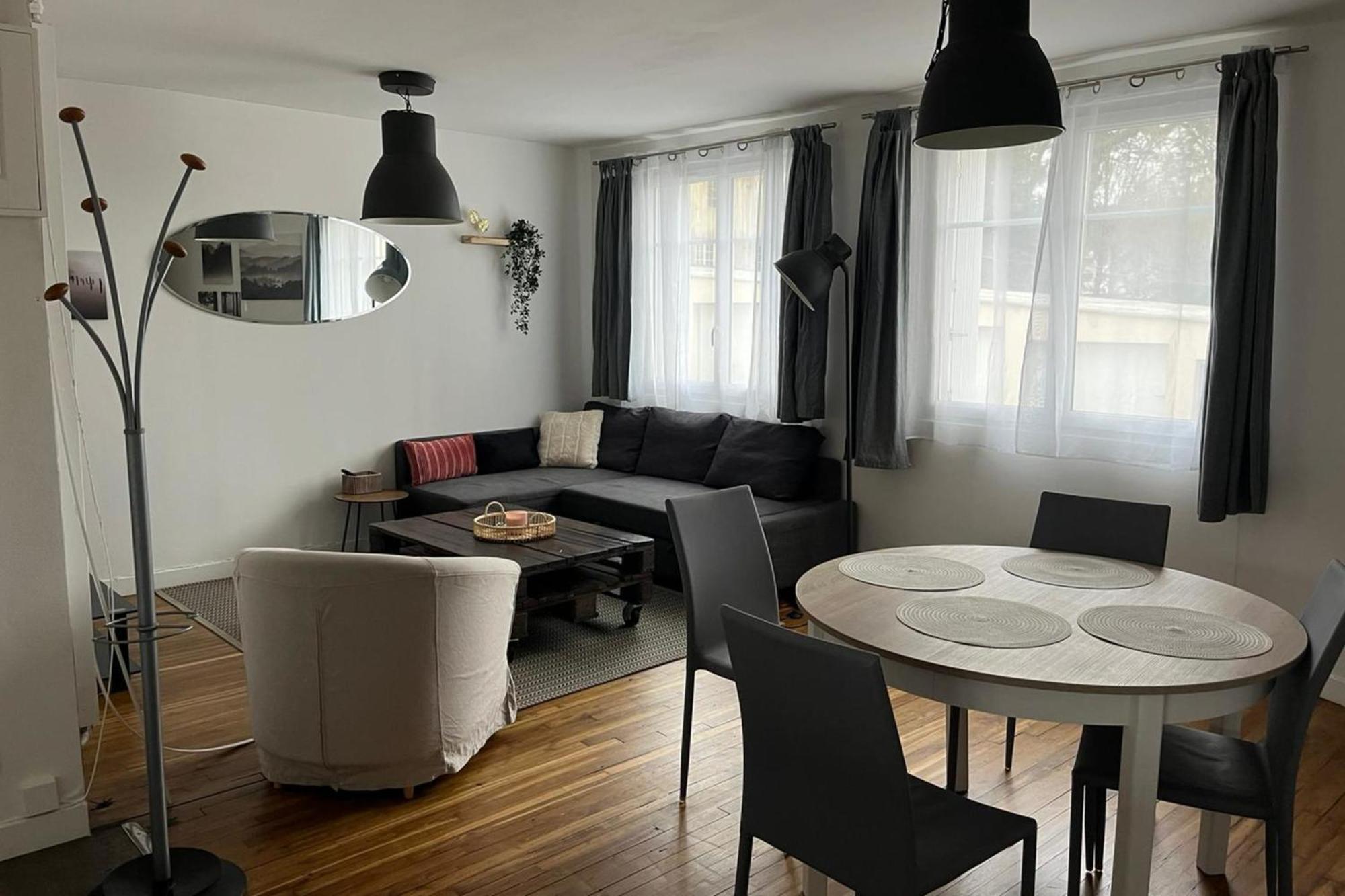 Charming Cozy Nest In Nantes Apartment Exterior foto